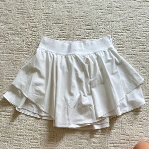White Lulu Lemon Skirt